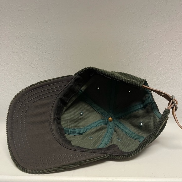 ‼️SOLD‼️ Vintage Polo Ralph Lauren Leather Logo Sportsman Trout Hat - Picture 7 of 12